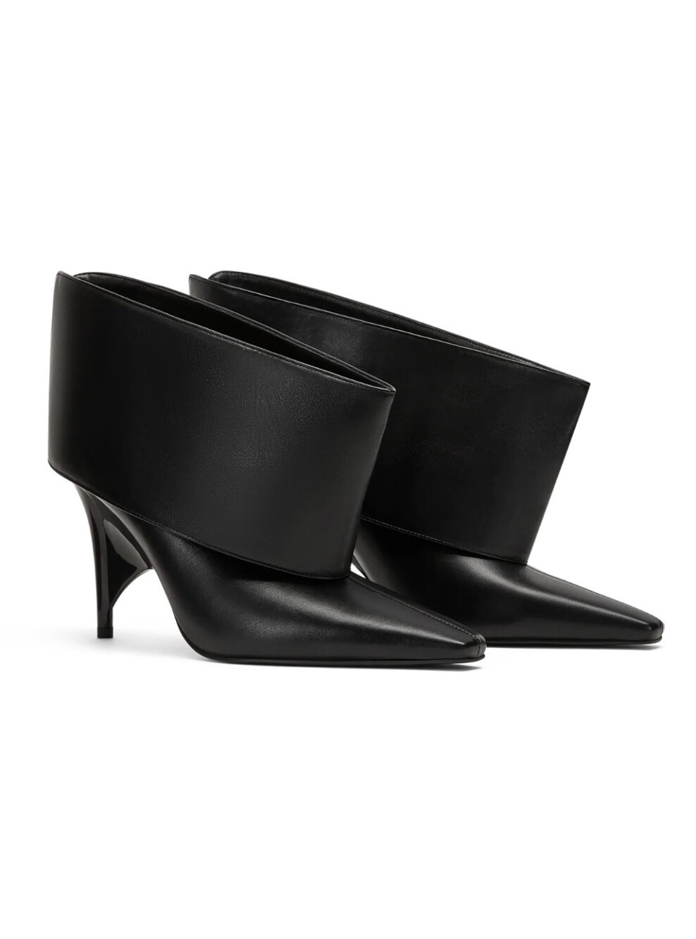 WOODS by Jordyn Woods Fold-Over Ankle Boots Sz 10 ( Fits Like 9 ) NIB